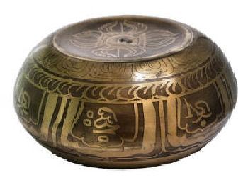 Auspicious symbol authentic Singing bowl set 7" SB-125
